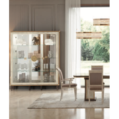 ROMANTICA Włoskie krzesło z podłokietnikiem 62cm / Adora