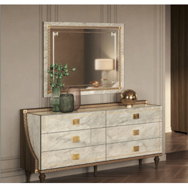 ROMANTICA Włoskie lustro M 110 x 85cm / Adora