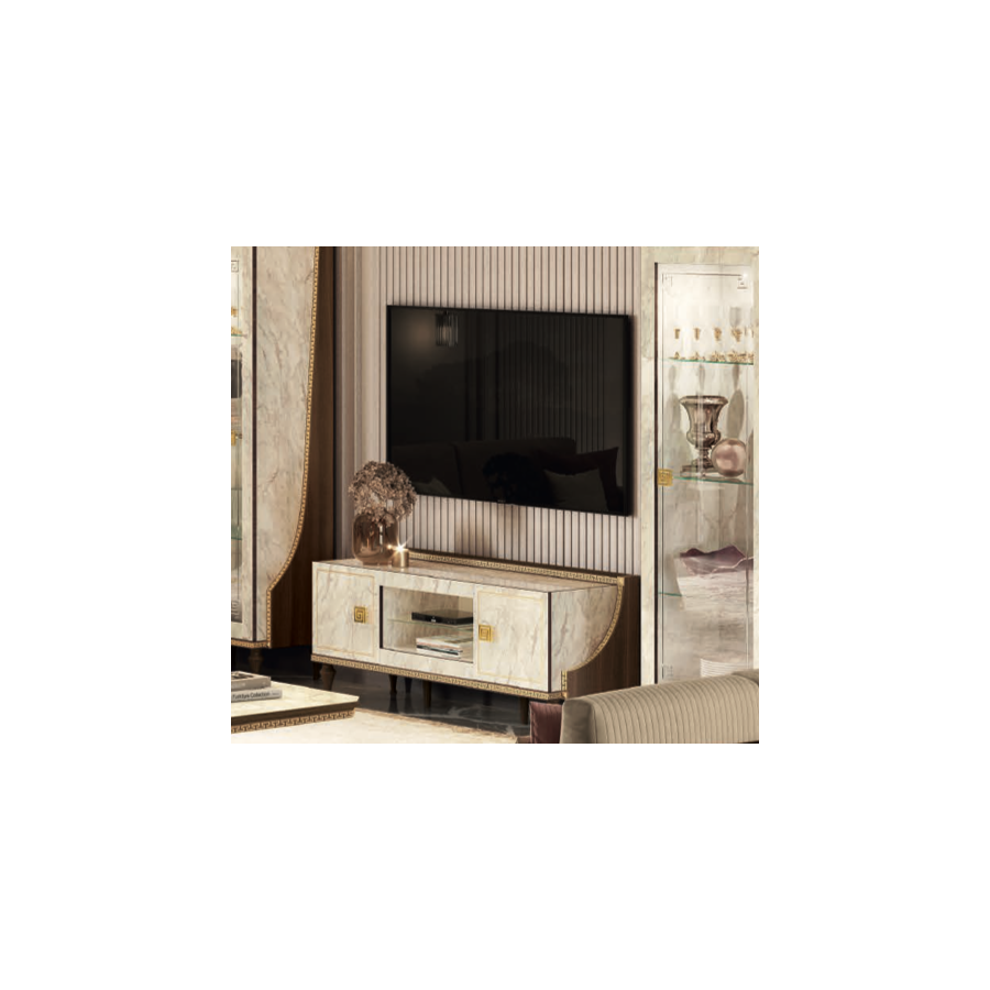 ROMANTICA Włoska Szafka RTV 170cm / Adora