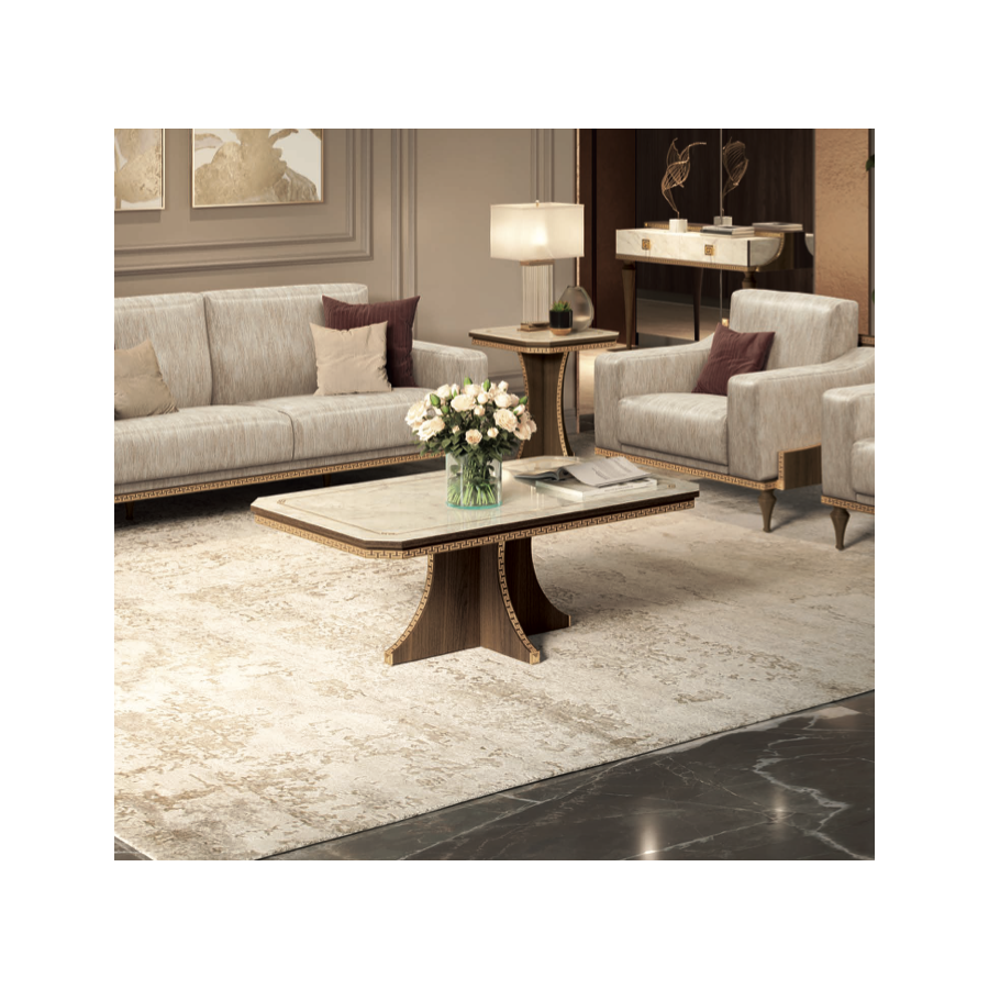 ROMANTICA Włoski Stolik kawowy 140 x 50 x 80cm / Adora