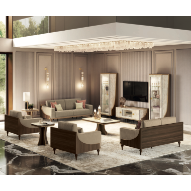 ROMANTICA Włoska Sofa 3 osobowa 228 x 90 x 91 cm / Adora