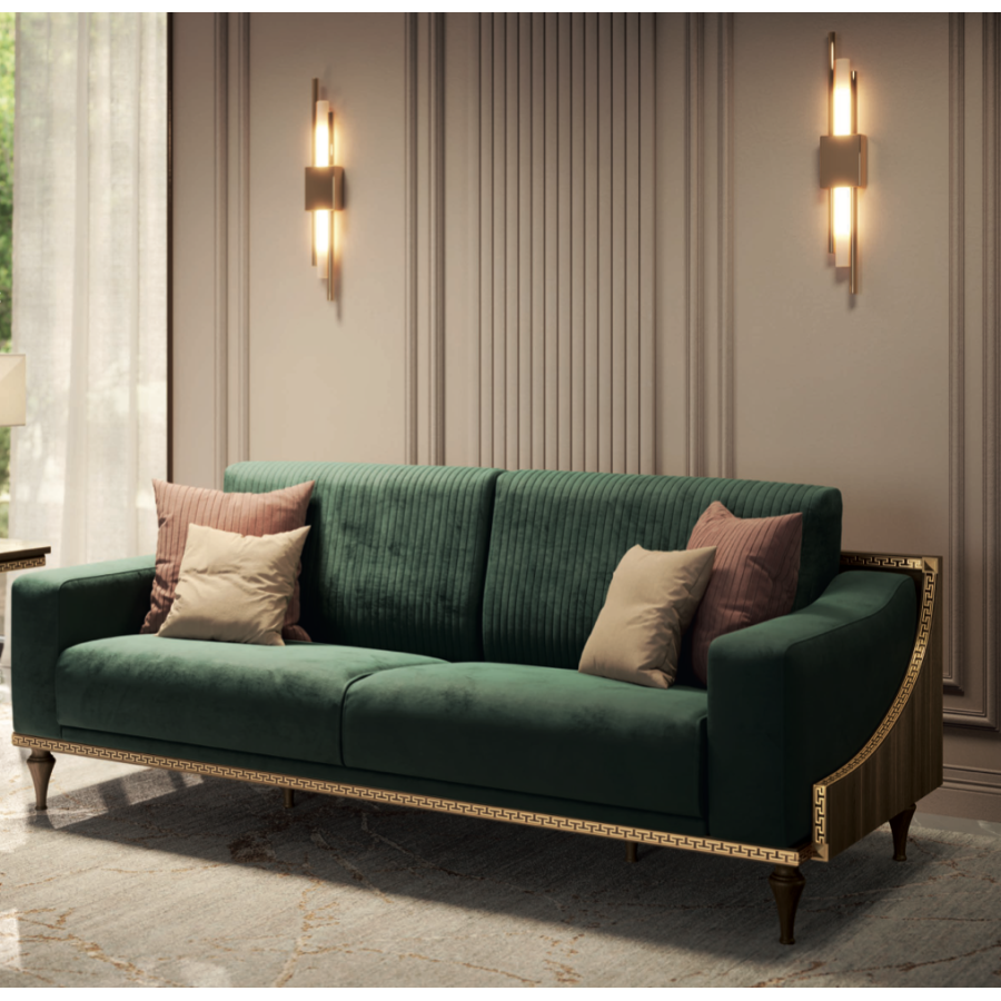 ROMANTICA Włoska Sofa 3 osobowa 228 x 90 x 91 cm / Adora