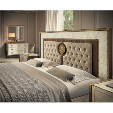 ROMANTICA Włoska Szafa 4 drzwiowa 220 x 220 x 68cm / Adora