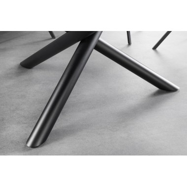 Invicta Stół do jadalni SPIN ceramiczny z białego marmuru Ø 150 x 76 cm / 44225