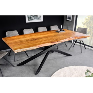 Invicta Stół do jadalni MAMMUT akacja 200 x 100 x 81cm / 43784