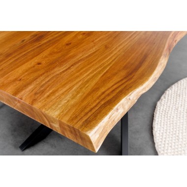 Invicta Stół do jadalni MAMMUT akacja 200 x 100 x 81cm / 43784