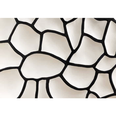 Invicta Komoda VULCANO czarno biała mozaika 177 x 75cm / 44646