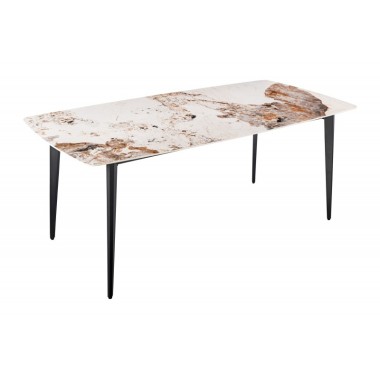 Invicta Stół ceramiczny MILANO optyka marmuru 160cm / 44232