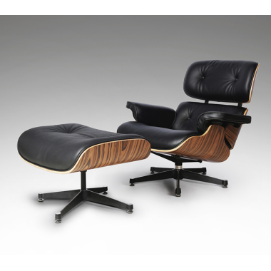 Schuller Fotel relaksacyjny z podnóżkiem EAMES 87cm / 448370