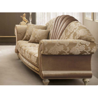 FANTASIA Włoska sofa tapicerowana 3 osobowa kat. A 234 x 86cm / Arredoclassic