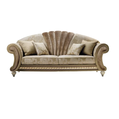 FANTASIA Włoska sofa tapicerowana 3 osobowa kat. B 234 x 86cm / Arredoclassic