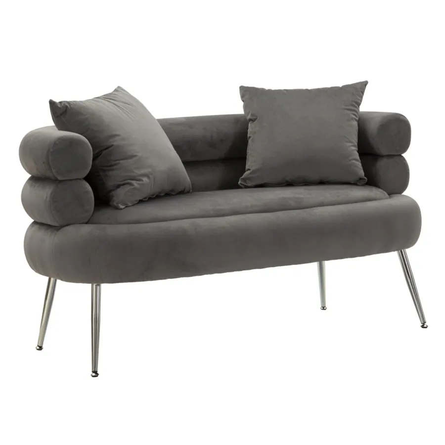 Sofa SILVERY PLUS z poduszkami 133 x 68 x 69cm / 142823000D