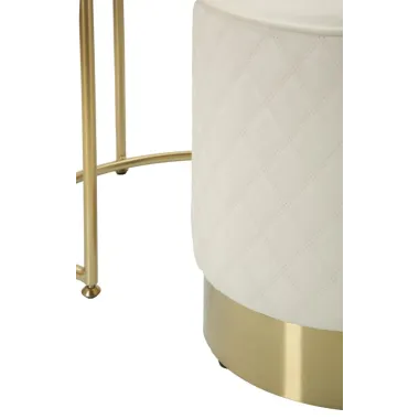 Włoska Toaletka z pufą SHARON Ø  52 x 70cm / 1428300000