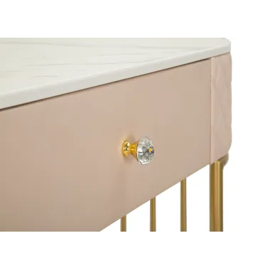 Włoska Toaletka SHARON ROSA z Pufą 120 x 75x 40cm / 142835000R