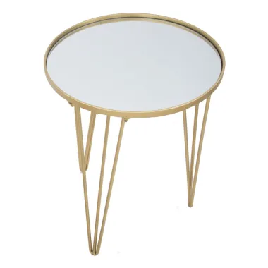 Stolik Kawowy GLAM Gold Mirror Ø 40 x 49cm / 1420640003