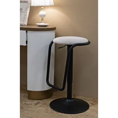 Hoker Barowy DESTINY Biały Ø 41 x 61-83cm / 142774000B