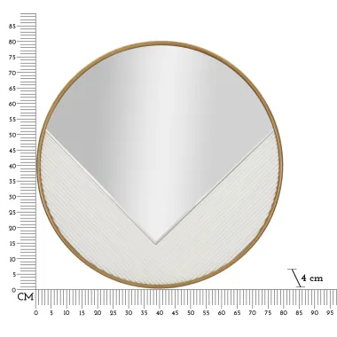 Lustro ścienne TOLOSA Ø 80cm / 0661260000