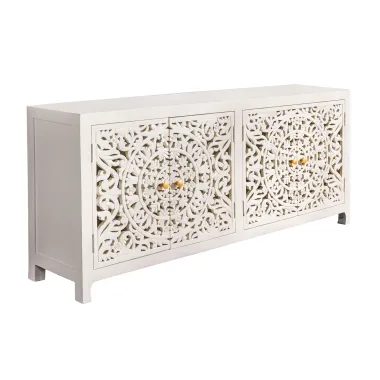 Invicta Komoda orientalna Marrakech białe mango 170cm / 43852