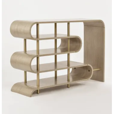 Livin Hill Stilig ST962 Konsola MDF złota rama 122 x 81 x 36cm