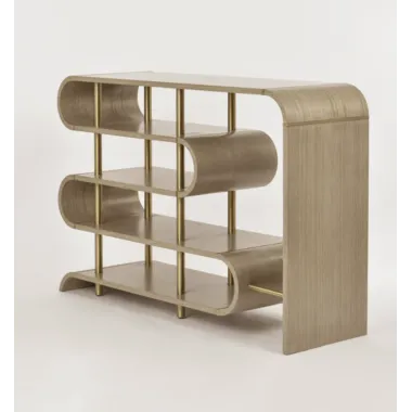 Livin Hill Stilig ST962 Konsola MDF złota rama 122 x 81 x 36cm