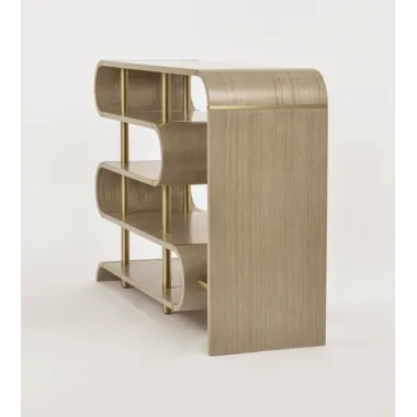 Livin Hill Stilig ST962 Konsola MDF złota rama 122 x 81 x 36cm