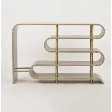 Livin Hill Stilig ST962 Konsola MDF złota rama 122 x 81 x 36cm