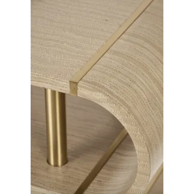 Livin Hill Stilig ST962 Konsola MDF złota rama 122 x 81 x 36cm