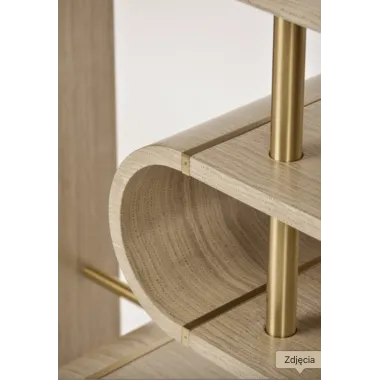 Livin Hill Stilig ST962 Konsola MDF złota rama 122 x 81 x 36cm