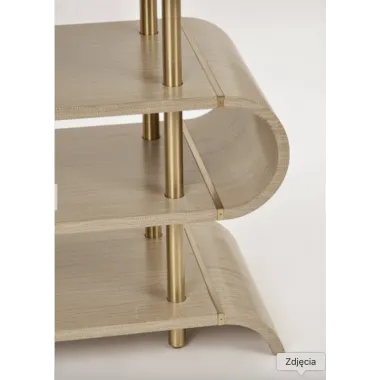 Livin Hill Stilig ST962 Konsola MDF złota rama 122 x 81 x 36cm