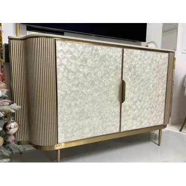 Livin Hill STILIG Komoda perłowe złoto 150cm / ST906