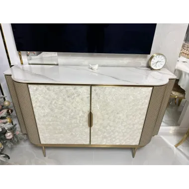 Livin Hill STILIG Komoda perłowe złoto 150cm / ST906