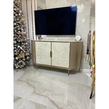 Livin Hill STILIG Komoda perłowe złoto 150cm / ST906