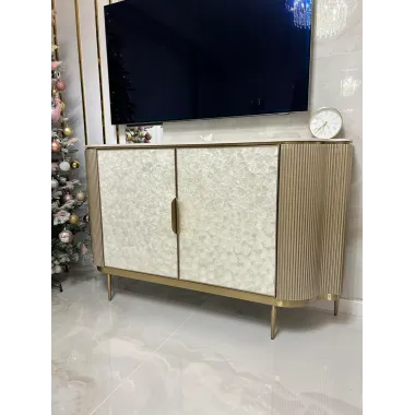 Livin Hill STILIG Komoda perłowe złoto 150cm / ST906