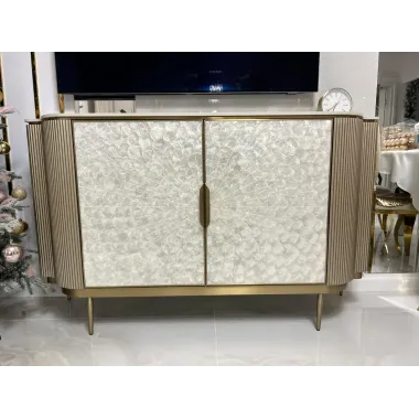 Livin Hill STILIG Komoda perłowe złoto 150cm / ST906