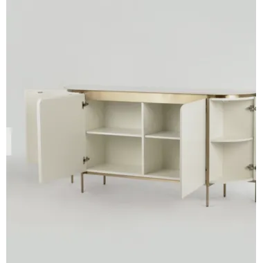 Livin Hill STILIG Komoda perłowe złoto 150cm / ST906