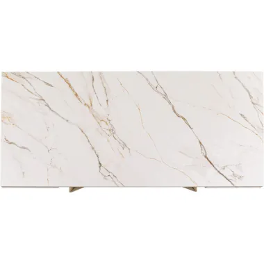 KARE Stół NELLY rozkładany ceramiczny 180 (40+40) x 90cm / 70249