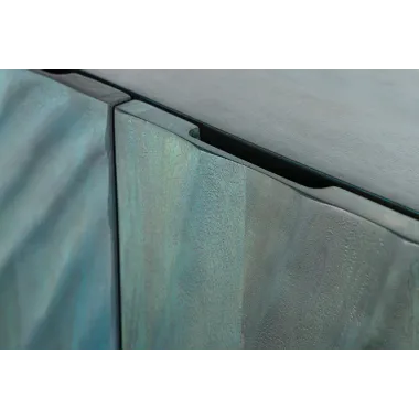 Invicta Komoda SCORPION 3D turkusowe mango 177cm / 45644