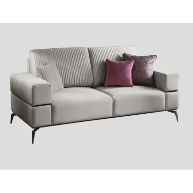 MERIDIANA Włoska Sofa 2 osobowa tapicerowana 200cm / Adora