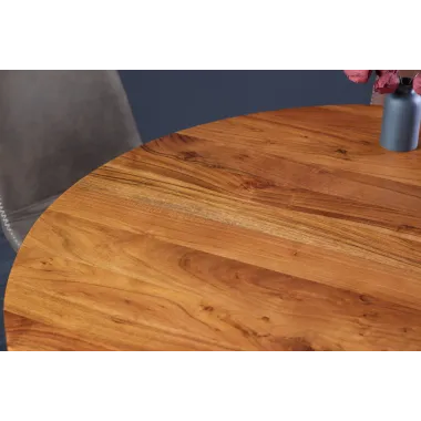 Invicta Stół do jadalni MAISON JADE akacja Ø 130cm / 43339