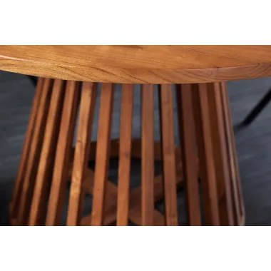 Invicta Stół do jadalni MAISON JADE akacja Ø 130cm / 43339