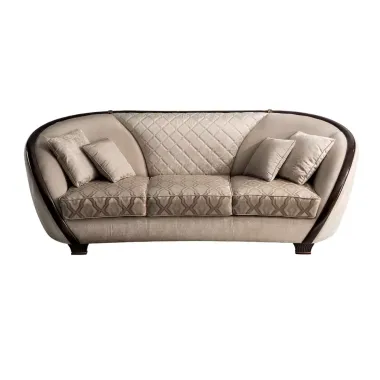 MODIGLIANI Włoska Sofa rozkładana 2 osobowa tapicerowana 200 x 92 x 238cm / Arredoclassic