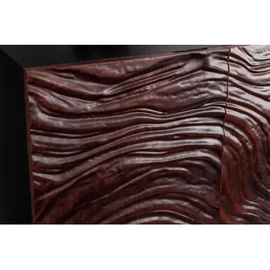 Invicta FLUID Komoda lite drewno akacji orzechowy brąz 3D 175cm / 45599