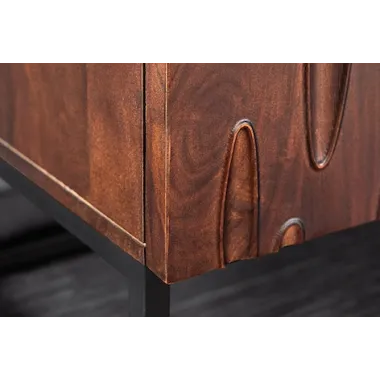 Invicta DUNE Komoda lite drewno akacji orzechowy brąz 3D 175cm / 45596