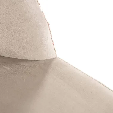 Krzesło Tabitha khaki aksamit / trendy rose (Be trendy 1673 rose) - Richmond