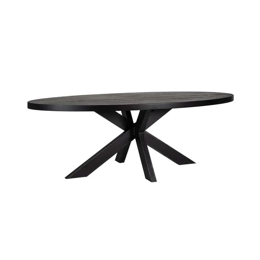 WATSON Stół do jadalni czarny 235 x 78 x 110cm / 6046 - Richmond