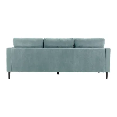 Invicta Sofa narożna STOCKHOLM aqua sztruks 220cm / 44151