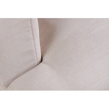 Invicta Sofa HEAVEN 3 osobowa lniana naturalna 210 x 105 x 88cm / 44448