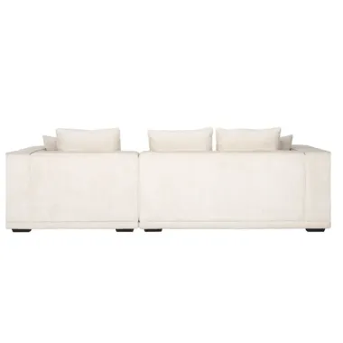 Sofa Lusso 3-seasts beige chenille (Niagara 902 beige) - Richmond