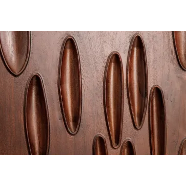 Invicta DUNE Komoda akacja orzechowy brąz 3D 100 x 120 x 38cm / 45598