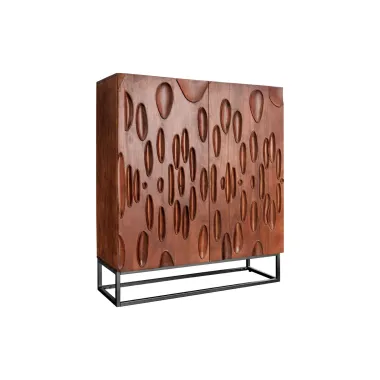 Invicta DUNE Komoda akacja orzechowy brąz 3D 100 x 120 x 38cm / 45598